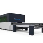 интелигентна лазерна резачка за метални влакна плавно предаване добра твърдост