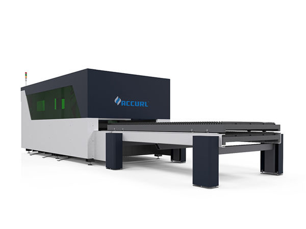 интелигентна лазерна резачка за метални влакна плавно предаване добра твърдост