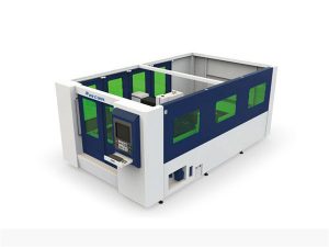 мини 500W лазерна машина за рязане на влакна за затворена тръба и лист
