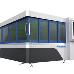 Маса за острие с лазерно рязане на метални влакна с мощност 500w със система за лека пътека