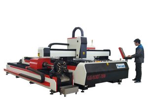 машина за лазерно рязане на влакна 500w 800w 1kw 800mm / s оперативна скорост