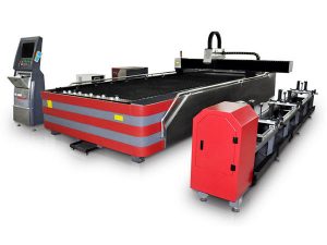 затворен тип cnc влакно машина за лазерно рязане 500w / 1000w висока якост