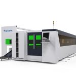 машина за лазерно рязане с метална тръба и плоча с висока скорост 1500w с въртящо устройство